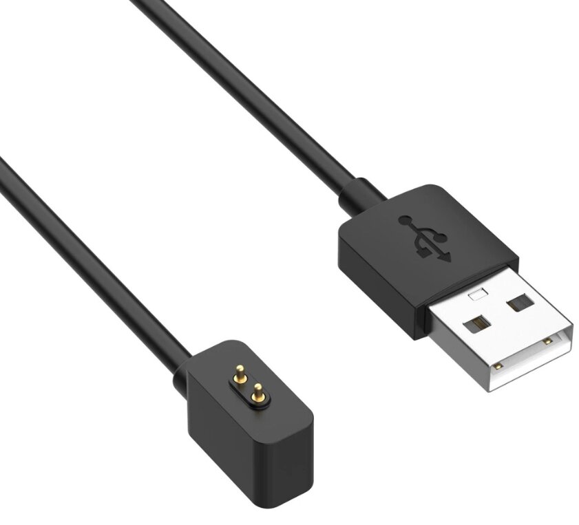 Магнітний USB кабель Primo зарядний пристрій док-станція для Xiaomi Mi Smart Band 8 / Band 7 Pro - Black від компанії Інтернет-магазин "FotoUSB" - фото 1