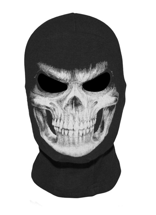 Маска підшоломник балаклава Primo White Skull від компанії Інтернет-магазин "FotoUSB" - фото 1