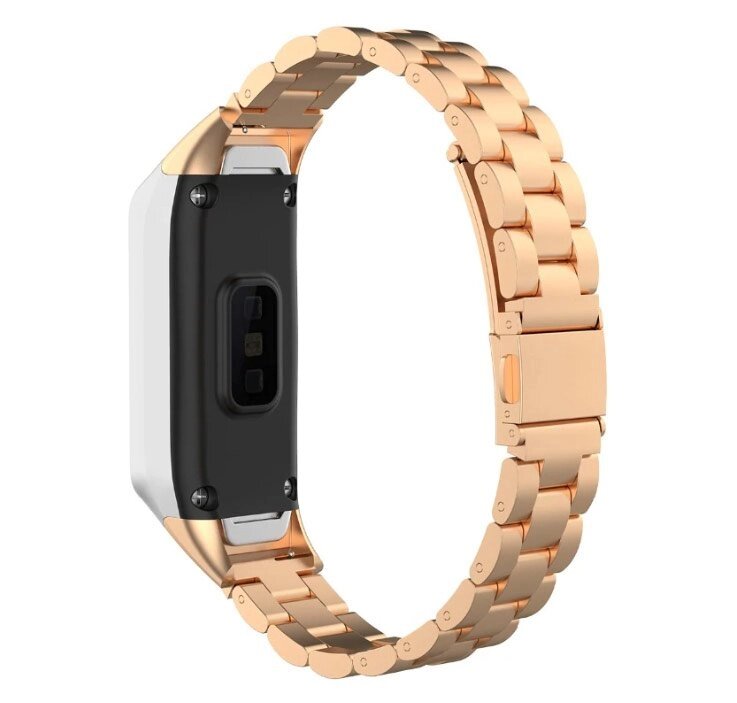 Металевий ремінець Primo для фітнес-браслета Samsung Galaxy Fit (SM-R370) - Rose Gold від компанії Інтернет-магазин "FotoUSB" - фото 1