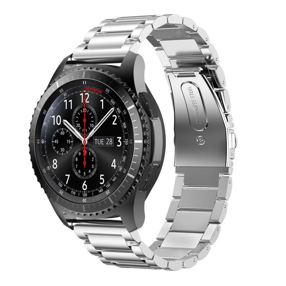 Металевий ремінець Primo для годинника Samsung Gear S3 Classic R770 / Frontier RM760 - Silver від компанії Інтернет-магазин "FotoUSB" - фото 1