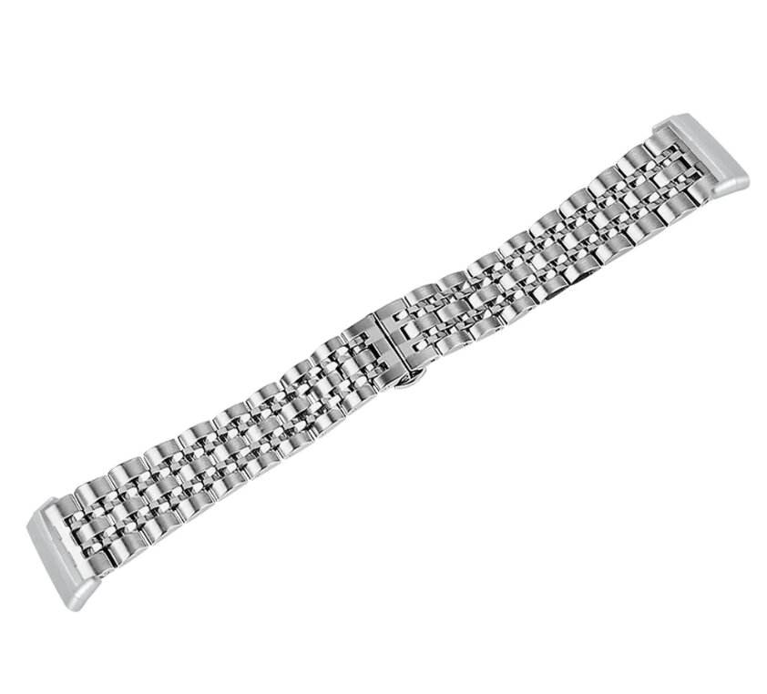 Металевий ремінець Primolux Steel Link для годинника Fitbit Versa 3 / Fitbit Sense - Silver від компанії Інтернет-магазин "FotoUSB" - фото 1