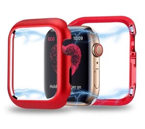 Металевий магнітний корпус Primo для Apple Watch 40 mm Red