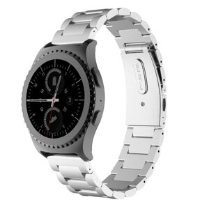 Металевий ремінець Primo для годин Samsung Gear S2 Classic SMR732 / R735 - Silver