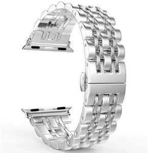 Металевий ремінець Primo Steel Link для годин Apple Watch 42mm / 44mm / 45mm - Silver