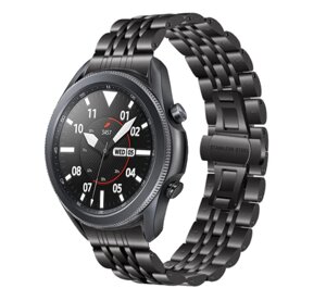 Металевий ремінець Primo Steel Link для годинника Samsung Galaxy Watch 3 45mm (SM-R840) - Black