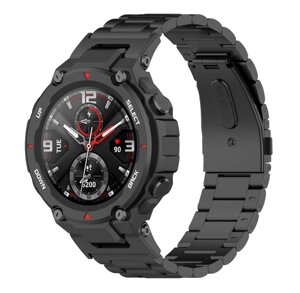 Металевий ремінець Primolux для смарт-годинника Xiaomi Amazfit T-Rex (A1918) - Black