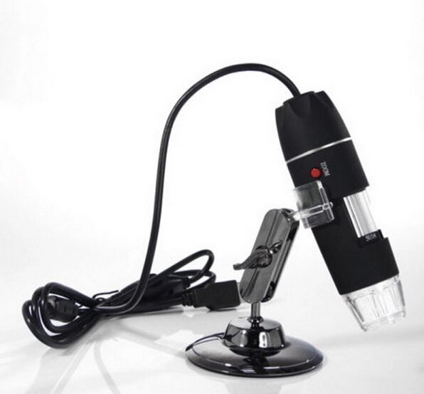 Мікроскоп цифровий Primo MicroView 500x на підставці від компанії Інтернет-магазин "FotoUSB" - фото 1