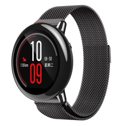 Міланський сітчастий ремінець Primo для годинника Xiaomi Huami Amazfit Sport SmartWatch Black