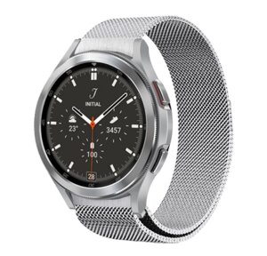 Міланський сітчастий ремінець Primolux для годинника Samsung Galaxy Watch 4 Classic 46mm SM-R890 / SM-R895 - Silver