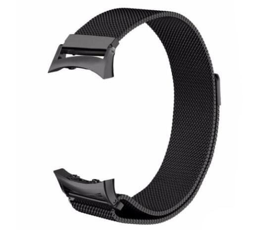 Міланський сітчастий ремінець Primo для фітнес браслета Samsung Gear Fit 2 / Fit 2 Pro (R360 / R365) - Black L від компанії Інтернет-магазин "FotoUSB" - фото 1
