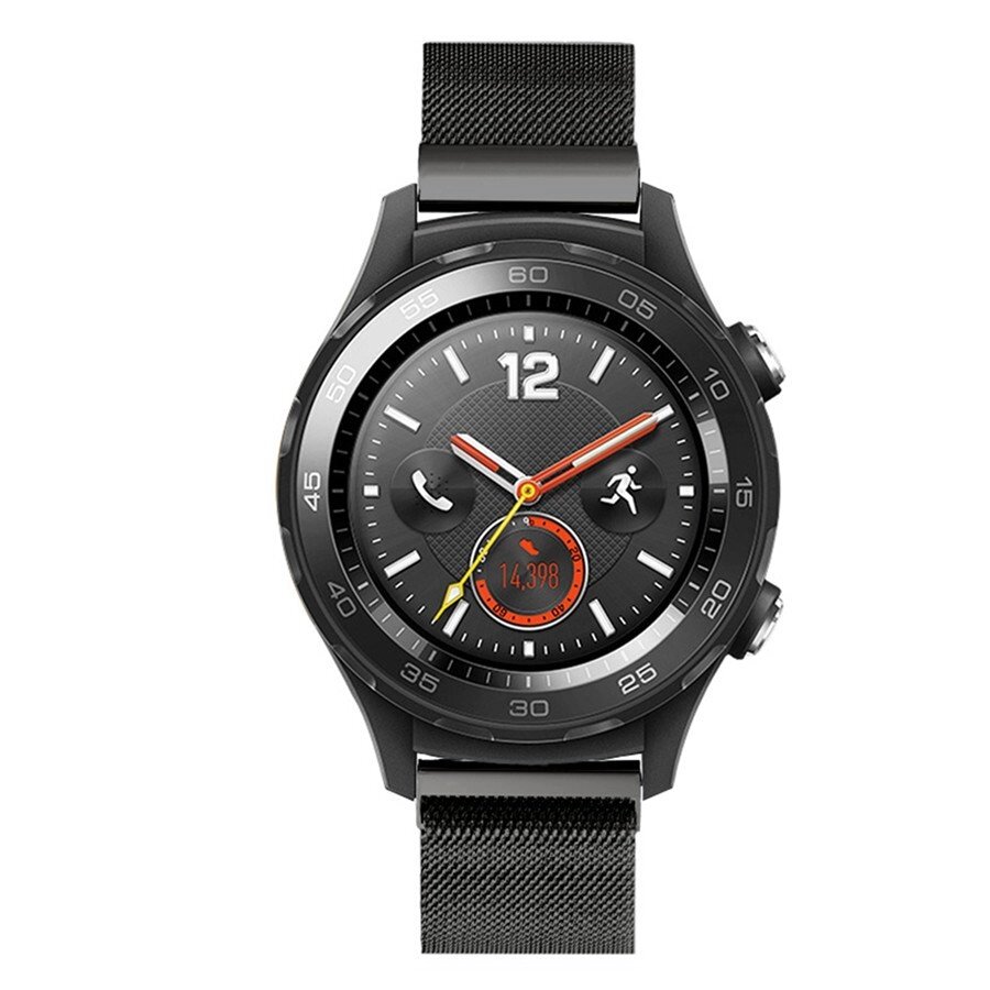 Міланський сітчастий ремінець Primo для годин Huawei Watch 2 Black від компанії Інтернет-магазин "FotoUSB" - фото 1