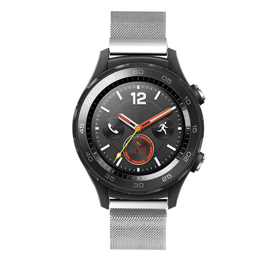 Міланський сітчастий ремінець Primo для годин Huawei Watch 2 Silver від компанії Інтернет-магазин "FotoUSB" - фото 1
