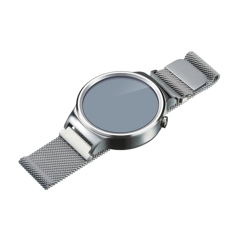 Міланський сітчастий ремінець Primo для годинника Huawei Watch 1 Silver від компанії Інтернет-магазин "FotoUSB" - фото 1