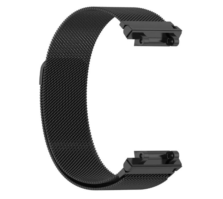 Міланський сітчастий ремінець Primo для годинника Xiaomi Amazfit T-Rex 2 (A2170) - Black від компанії Інтернет-магазин "FotoUSB" - фото 1