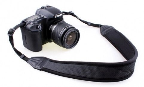 Неопреновий універсальний плечовий ремінь Primolux для дзеркальних фотоапаратів від компанії Інтернет-магазин "FotoUSB" - фото 1
