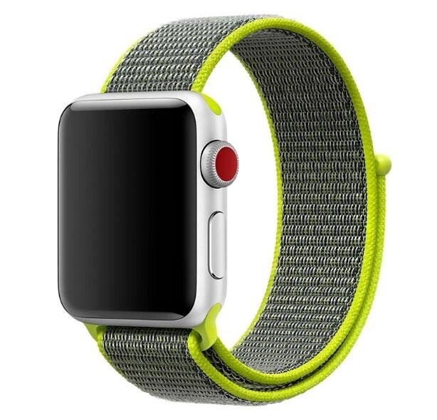 Нейлоновий ремінець Primo для Apple Watch 38mm / 40mm / 41mm - Green від компанії Інтернет-магазин "FotoUSB" - фото 1