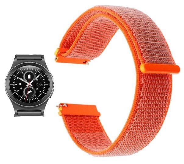 Нейлоновий ремінець Primo для годин Samsung Gear S2 Classic SMR732 / RM735 Orange від компанії Інтернет-магазин "FotoUSB" - фото 1