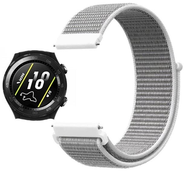 Нейлоновий ремінець Primo для годинника Huawei Watch 2 White від компанії Інтернет-магазин "FotoUSB" - фото 1