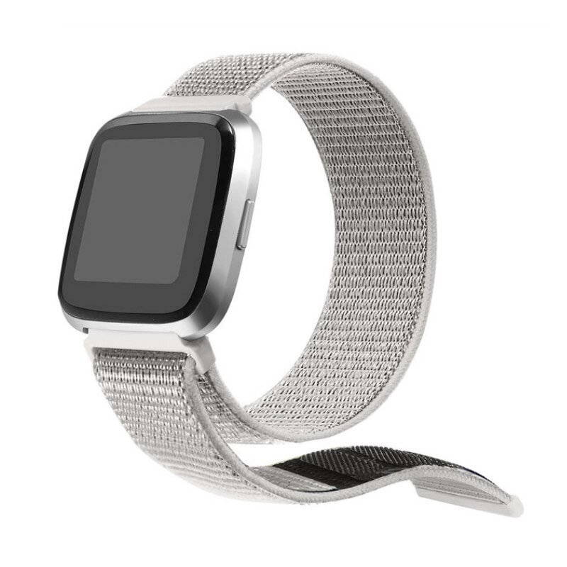 Нейлоновий ремінець Primolux для годин Fitbit Versa / Versa 2 / Versa Lite - White від компанії Інтернет-магазин "FotoUSB" - фото 1