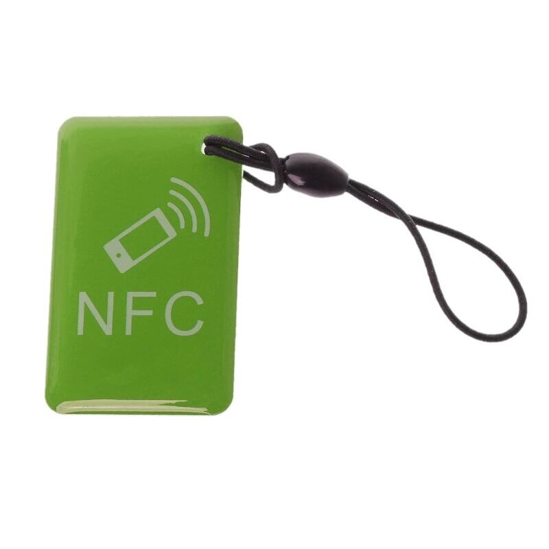 NFC мітка брелок Primo NTAG213 - Green від компанії Інтернет-магазин "FotoUSB" - фото 1