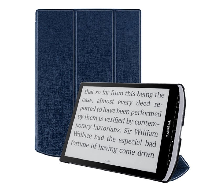 Обкладинка Primolux для електронної книги Pocketbook InkPad X (PB1040-J-CIS) - Scratch Dark Blue від компанії Інтернет-магазин "FotoUSB" - фото 1