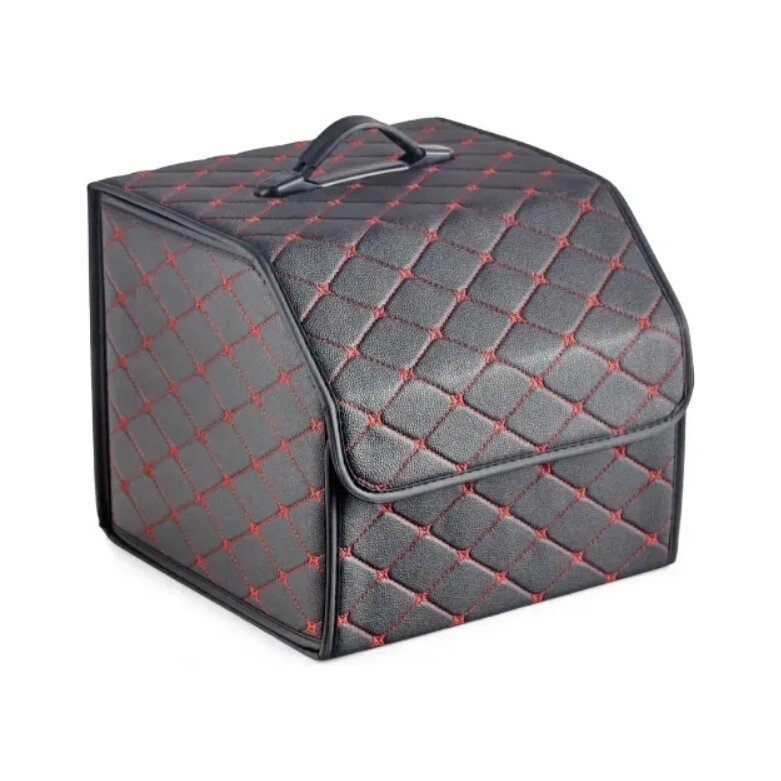 Органайзер автомобільний Primolux ORG-01 саквояж у багажник 31x31x28 см - Black/Red від компанії Інтернет-магазин "FotoUSB" - фото 1