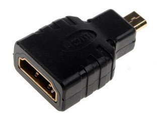 Перехідник micro HDMI - HDMI від компанії Інтернет-магазин "FotoUSB" - фото 1