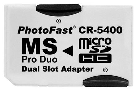 Перехідник з microSD на Sony Memory Stick PRO Duo (CR-5400) від компанії Інтернет-магазин "FotoUSB" - фото 1