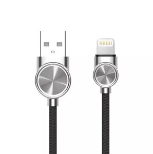 USB кабель Kaku KSC-127 USB - Lightning 1.2m Fast charging 3.2A - Black