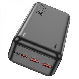 Портативна батарея Power Bank Hoco J101B 22.5W / 30000 mAh / 2 x USB QC3.0 / Type-C PD - Black