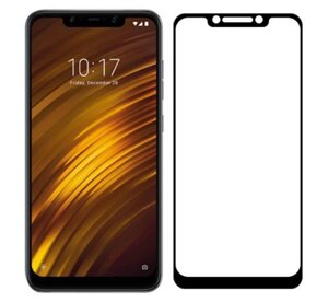 Full Glue захисне скло для Xiaomi Pocophone F1 - Black