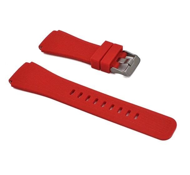 Силіконовий ремінець Primo для годинника Samsung Galaxy Watch 46 mm SMR800 Red - переваги