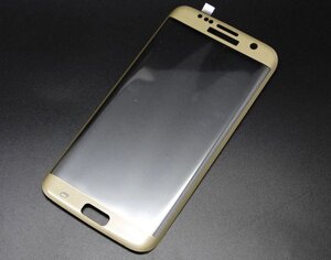 3D захисне скло для Samsung Galaxy S7 Edge (G935F) - Gold в Запорізькій області от компании Интернет-магазин "FotoUSB"