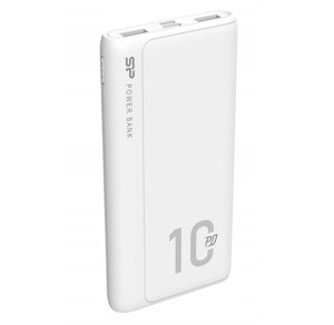 Портативна зарядна батарея повербанк powerbank Silicon Power QP15 18W / USB QC3.0 / Type - C PD - White в Запорізькій області от компании Интернет-магазин "FotoUSB"