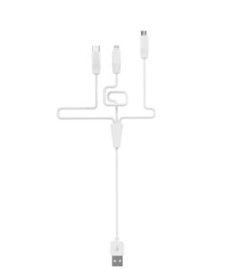 USB кабель Hoco X1 RAPID CHARGING CABLE 3 in 1 (MicroUsb / Lightning / Type-C) в Запорізькій області от компании Интернет-магазин "FotoUSB"
