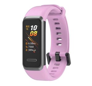 Силіконовий ремінець Primolux для фітнес браслета Huawei Band 4 - Pink