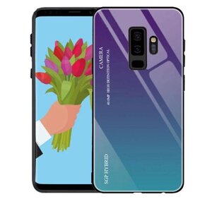 Чохол бампер Primolux Gradient Glass для Samsung Galaxy S9 Plus (SM-G965) - Purple