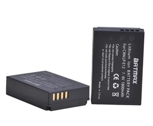 Акумулятор батарея Canon LP-E12 (BATMAX) 1800mAh