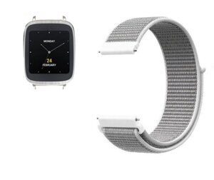 Нейлоновий ремінець Primo для годинника Asus ZenWatch 2 (WI501Q) White