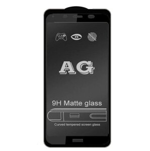 Захисне скло Full Glue Matte для телефону Xiaomi Redmi 7A - Black в Запорізькій області от компании Интернет-магазин "FotoUSB"
