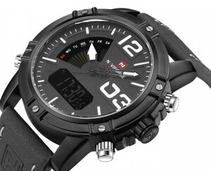Чоловічі наручні кварцові годинники Naviforce NF9095-BWGY