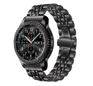 Металевий ремінець Primo Steel Link для годинника Samsung Gear S3 Classic SM-R770 / Frontier SM-R760 - Black