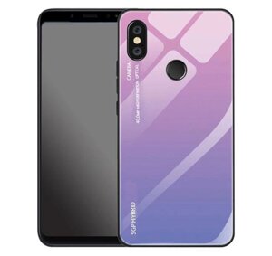 Скляний бампер Primolux Gradient Glass для Xiaomi Redmi Note 5 / Note 5 Pro - Pink