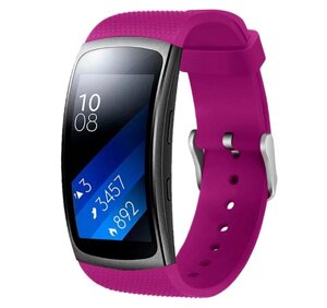 Силіконовий ремінець Primo Classic Shape для Samsung Gear Fit 2 / Fit 2 Pro (SM-R360 / R365) - Purple