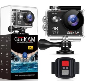 Екшн камера Geekam S9R Pro 4K WI-FI + Пульт
