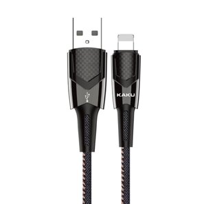 USB кабель Kaku KSC-192 USB - Lightning 1.2m - Black