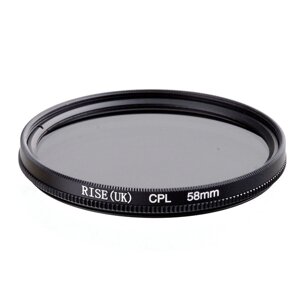 Поляризаційний фільтр RISE CPL 58 mm