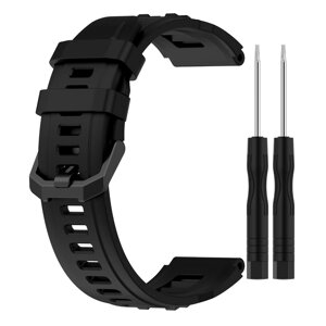 Силіконовий ремінець Primolux для смарт-годинника Amazfit T-Rex Ultra (A2142) - Black