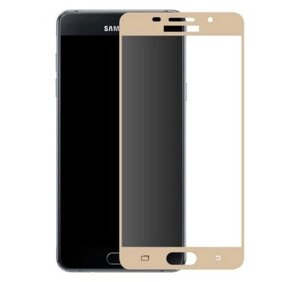 Full Cover захисне скло для Samsung Galaxy A7 2016 (A710F, A7108) - Gold