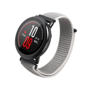 Нейлоновий ремінець Primo для годинника Xiaomi Huami Amazfit Sport SmartWatch White в Запорізькій області от компании Интернет-магазин "FotoUSB"